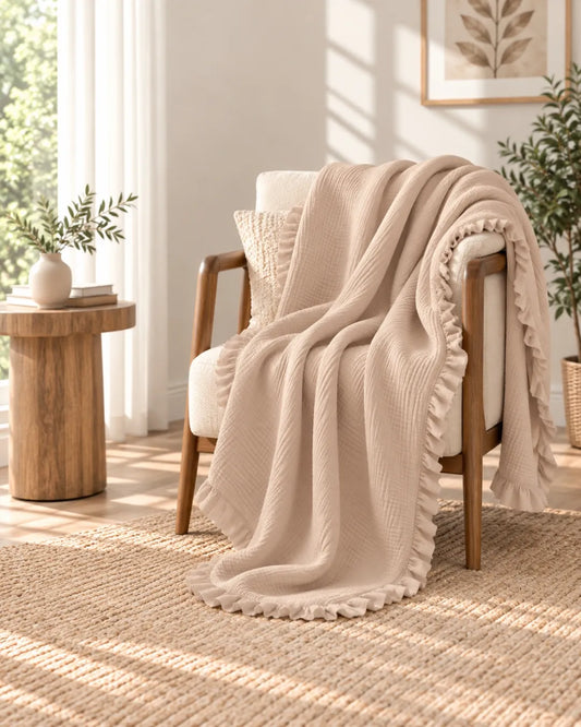 Muslin Lapthrow
