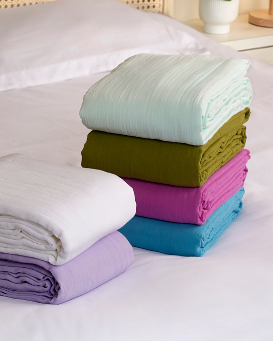 muslin bedding