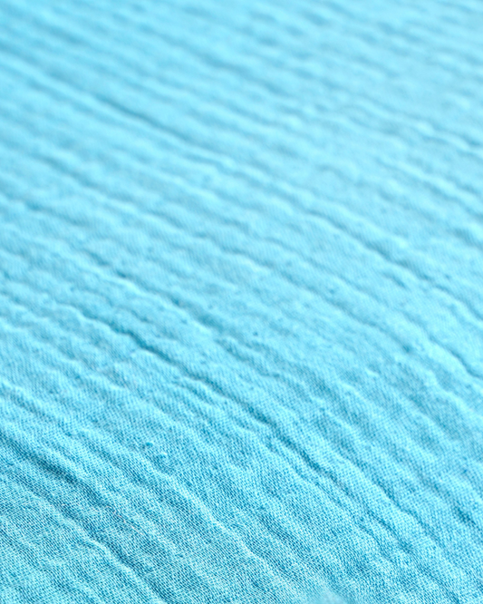 Muslin Bedding | Blue