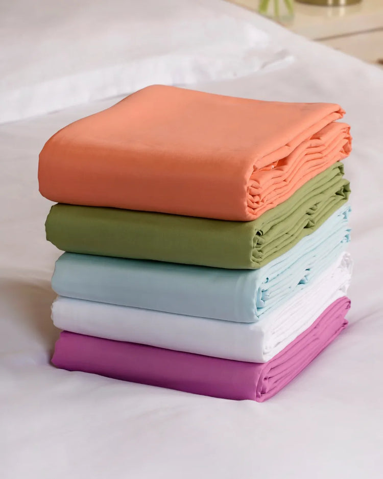 1000 TC COTTON SATEEN Ruffled Bedsheet set