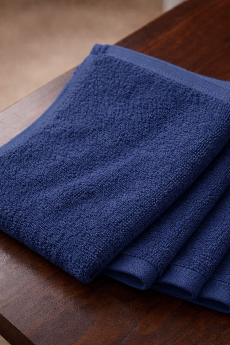 Bamboo Terry Face Towels (Set of 4)