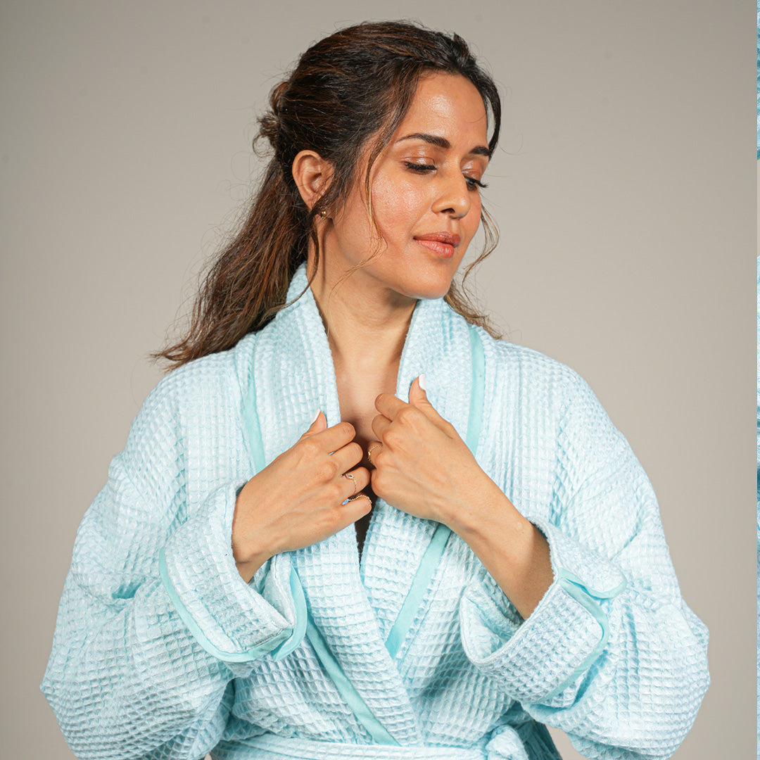 Bamboo Waffle Bathrobe