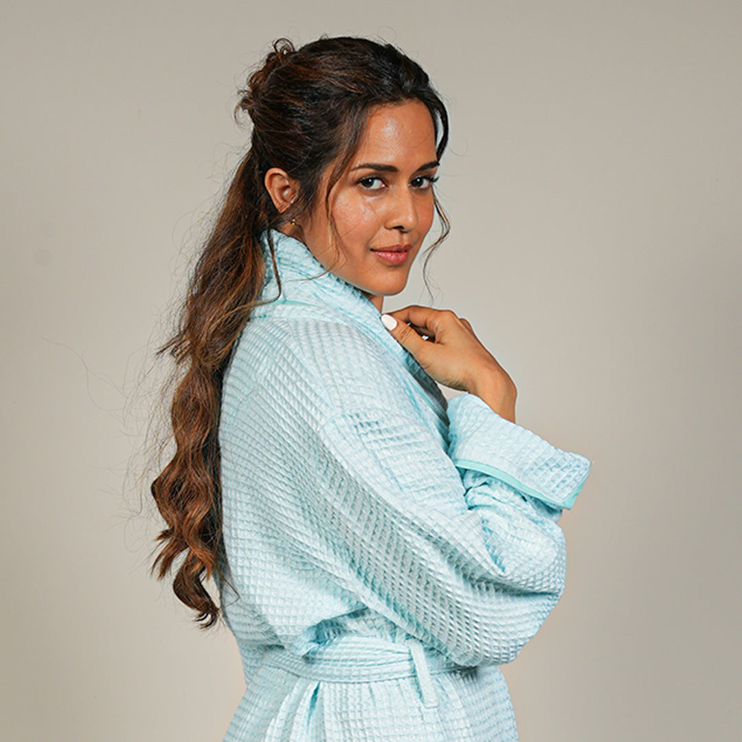 Bamboo Waffle Bathrobe