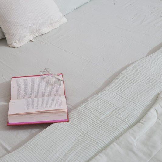 Duvet | Muslin Cotton Sateen | Aqua Glass