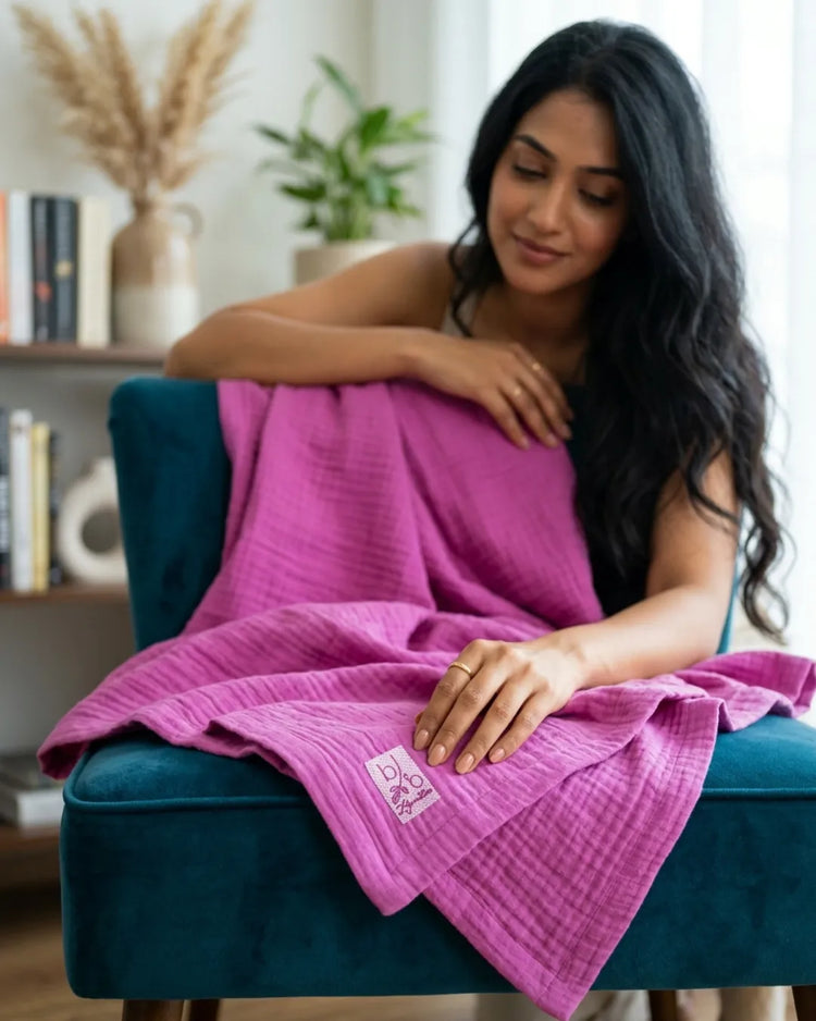 Muslin bath towel