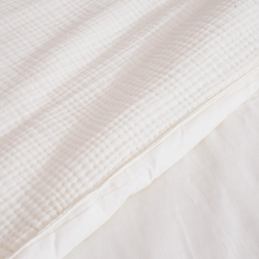 Duvet | Muslin Cotton Sateen | Cannoli Cream