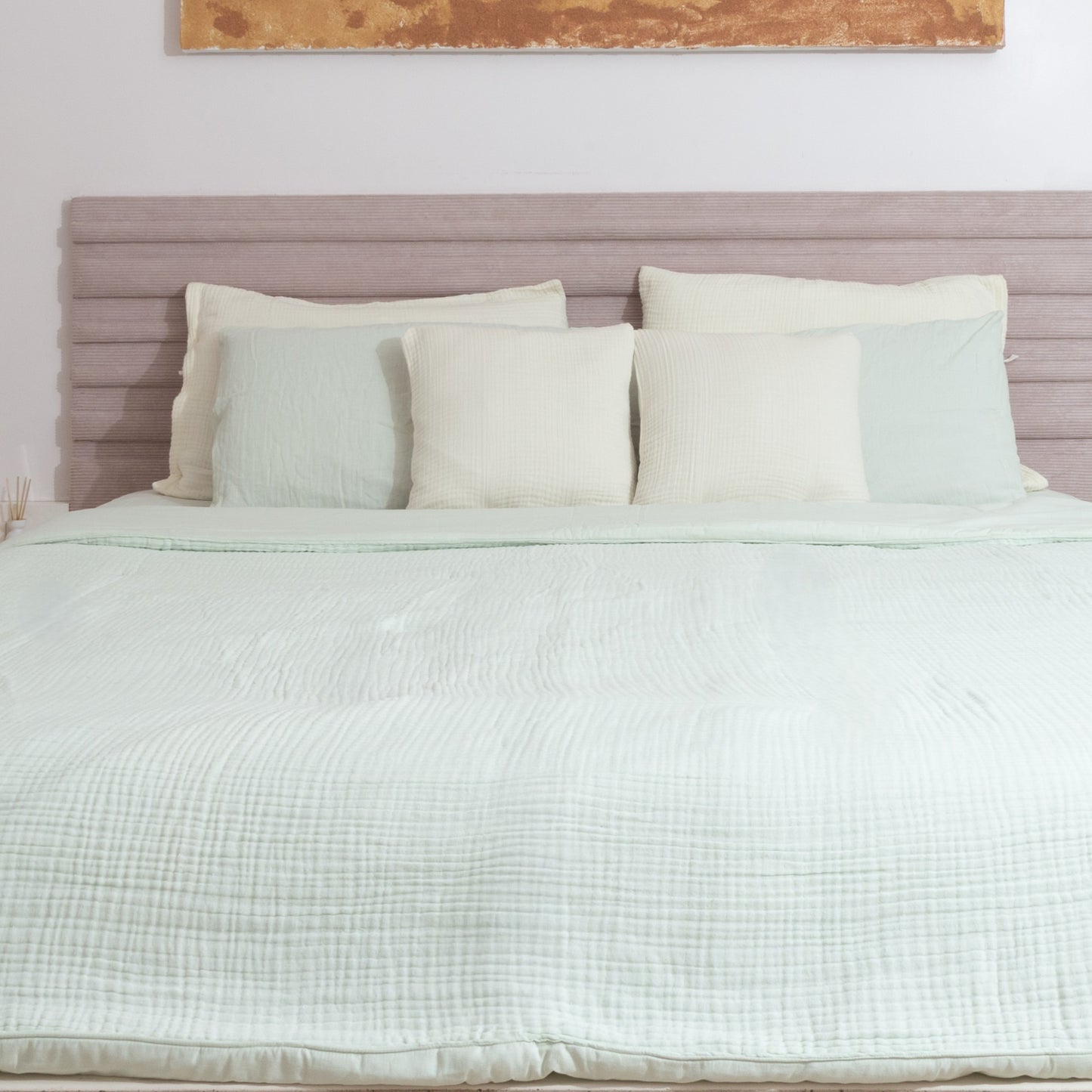 Duvet | Muslin Cotton Sateen | Aqua Glass