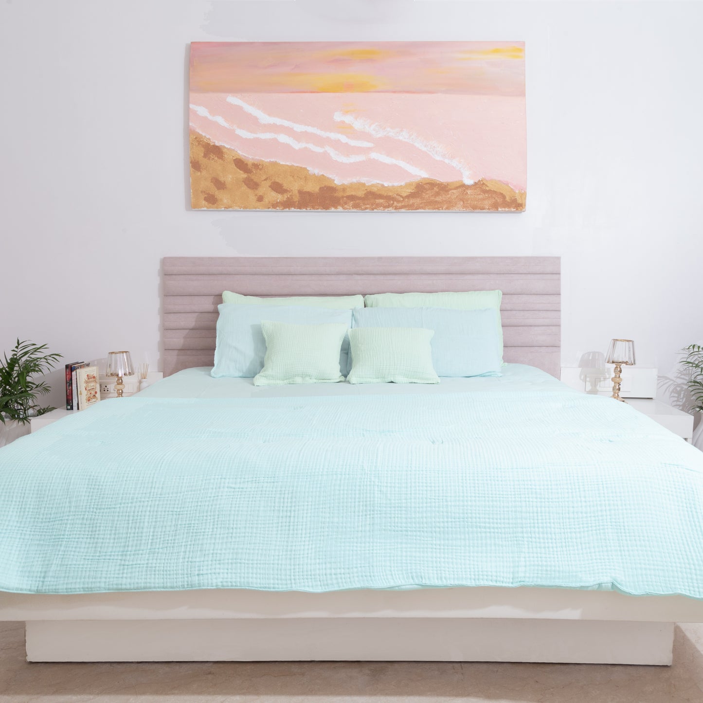 Duvet | Muslin Cotton Sateen | Quite Tide