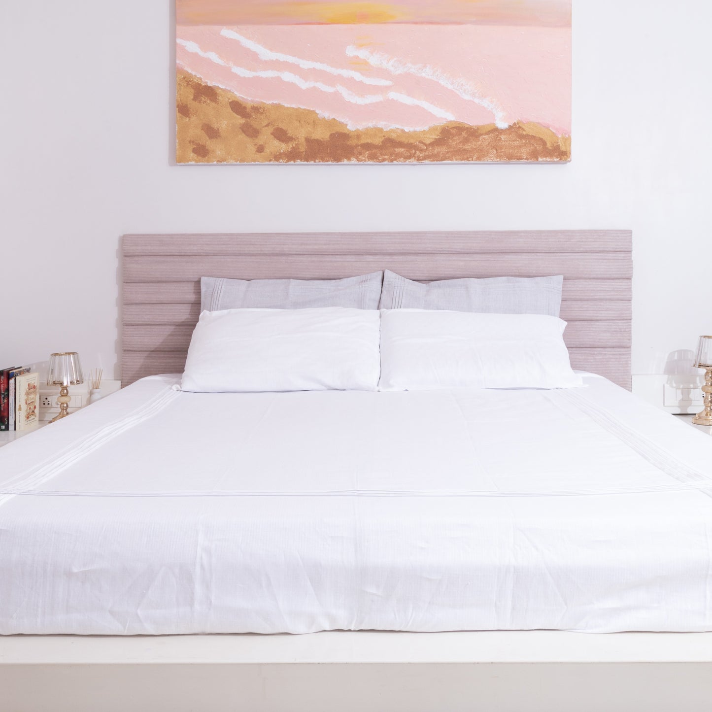 Hemp Bedding | Pin Tucked