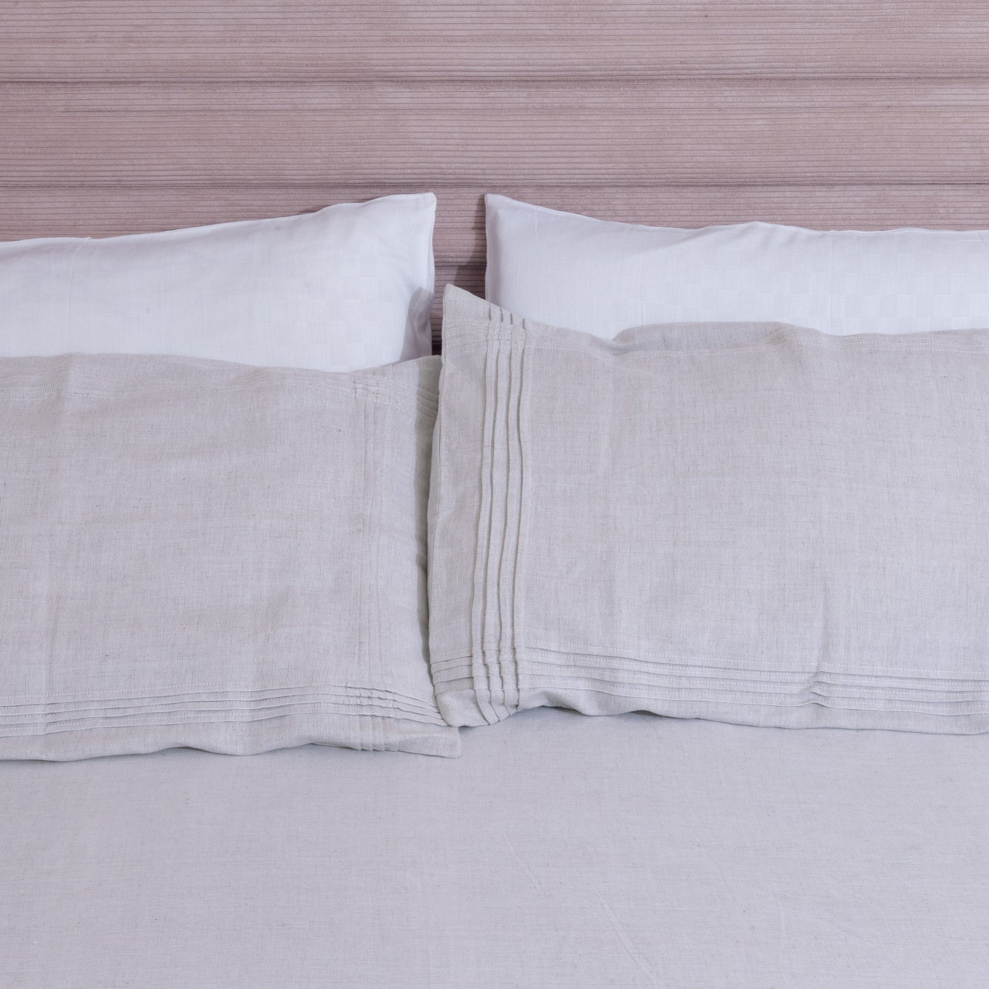 Hemp Bedding | Pin Tucked