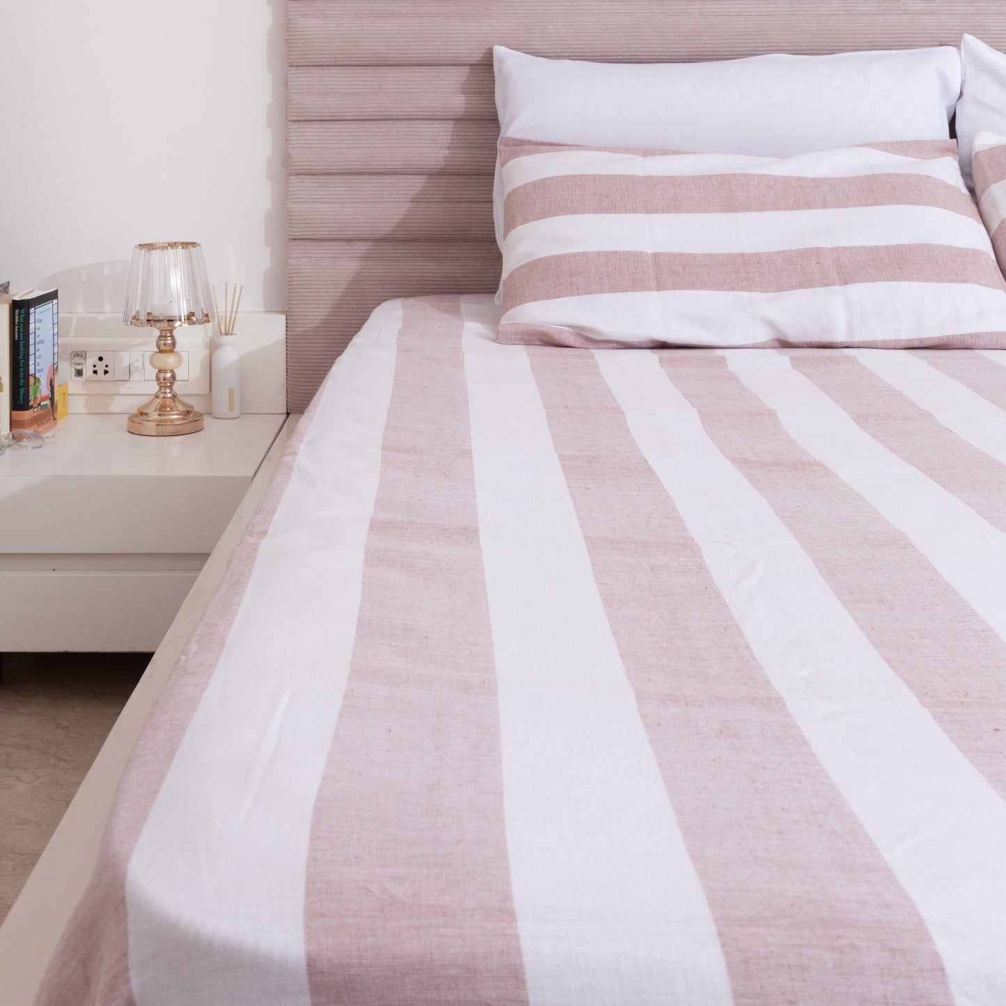 Hemp Bedding | Striped