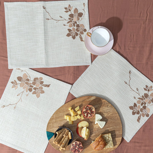 Slub Cotton Dining Set