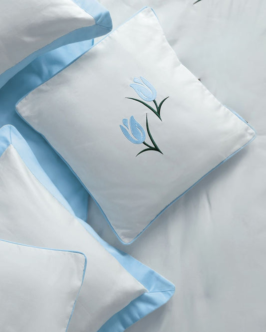 Cotton Sateen Embroidery Cushion cover