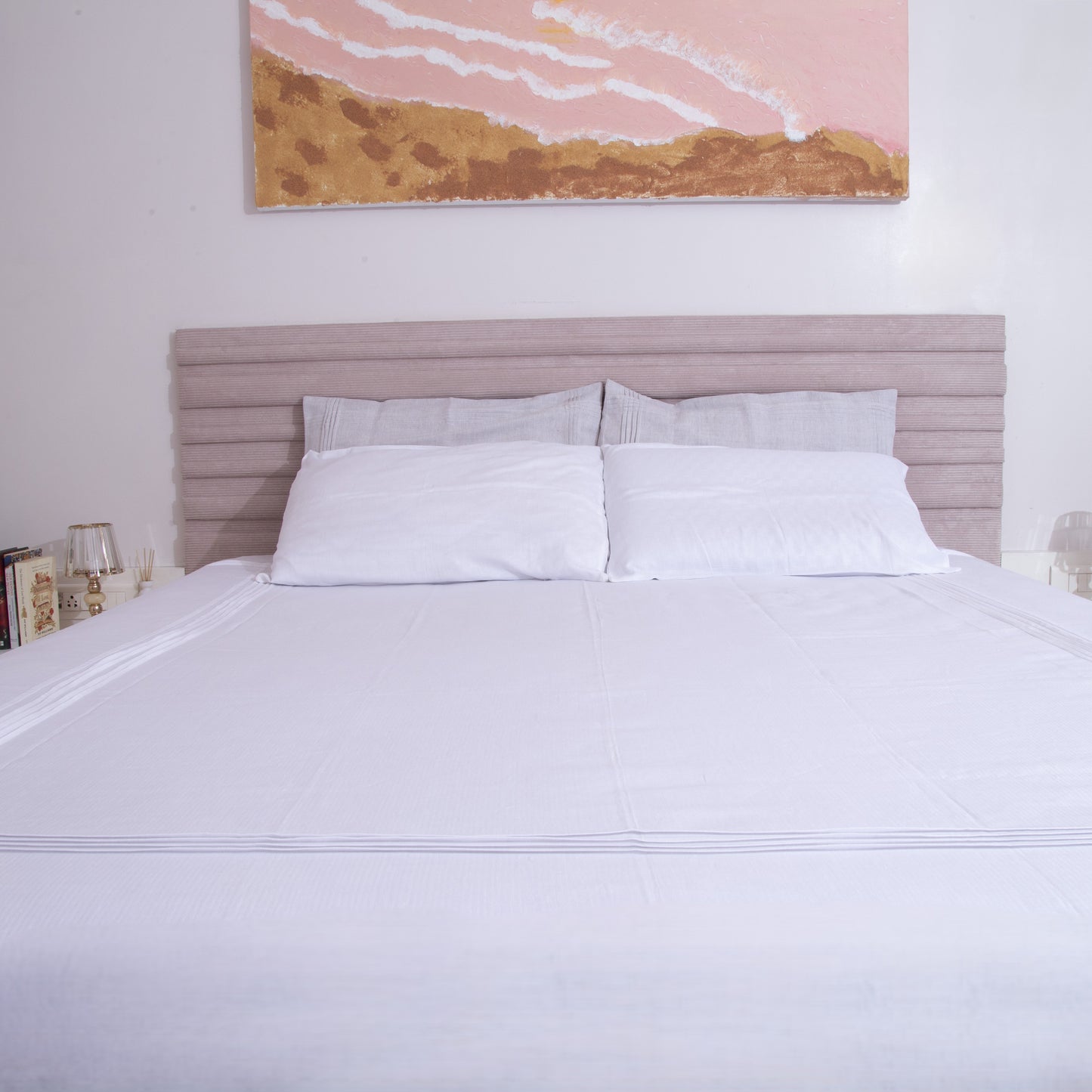 Hemp Bedding | Pin Tucked