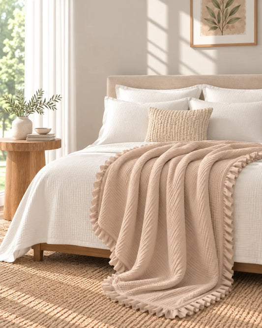 Muslin Bedthrow