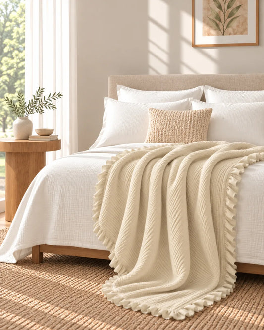 Muslin Bedthrow