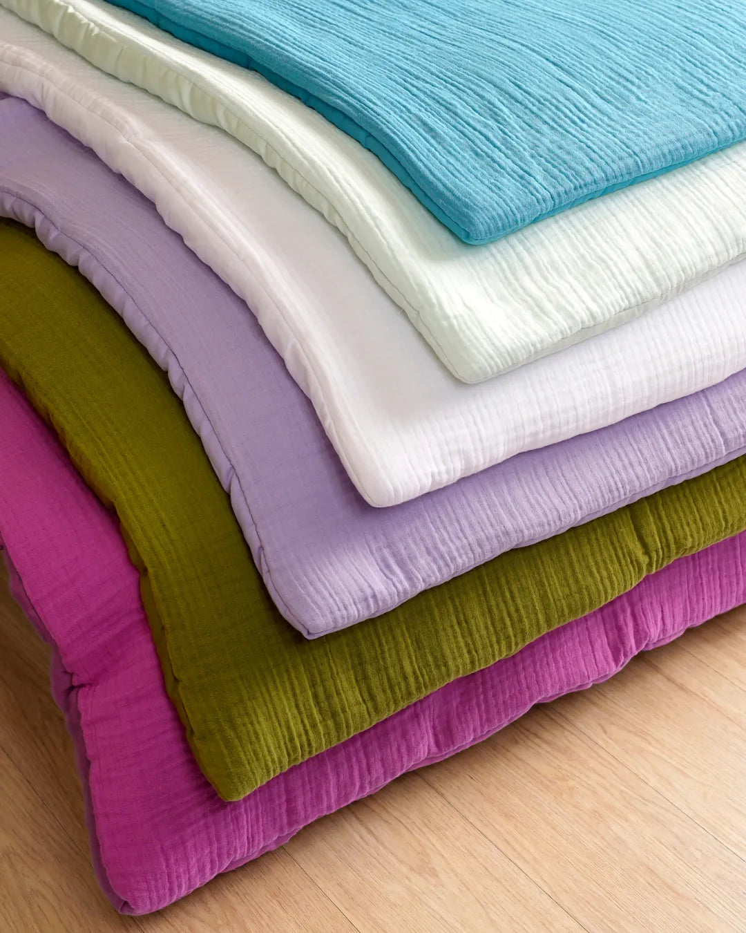Muslin bedsheets