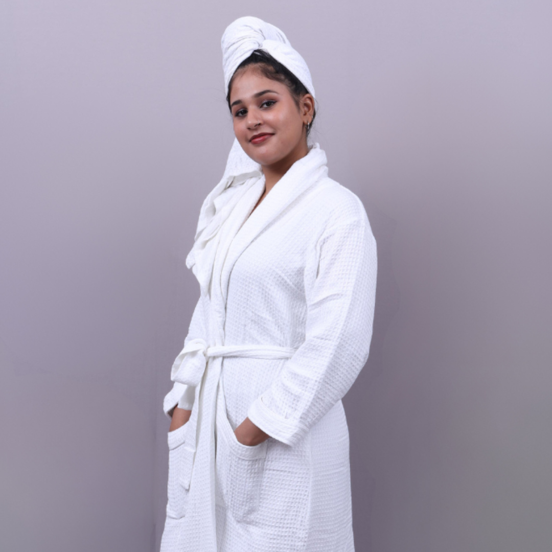 Bamboo Waffle Bathrobe