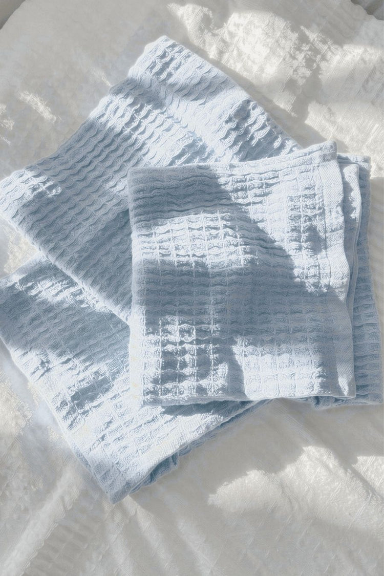 Bamboo Waffle Face Towels(set of 4)