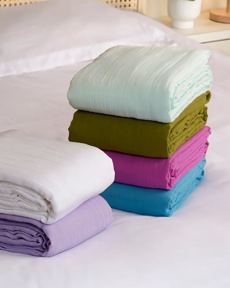 Muslin bedsheet