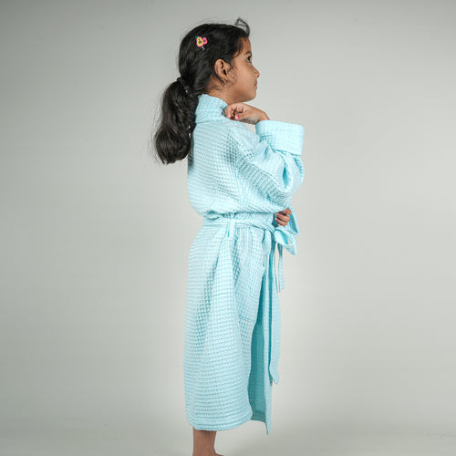Aqua Bamboo Robe
