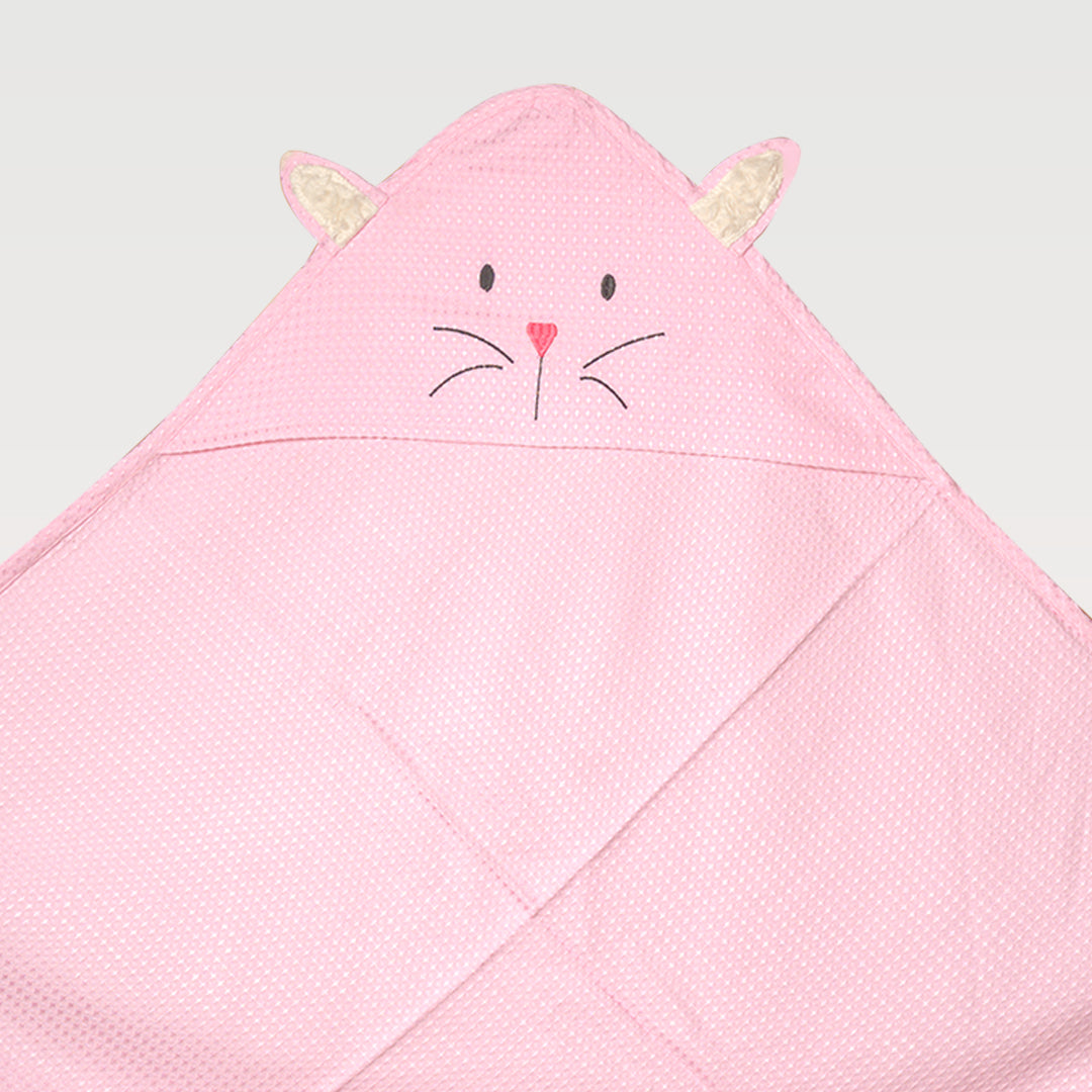 Blush Snug Hooded Towel