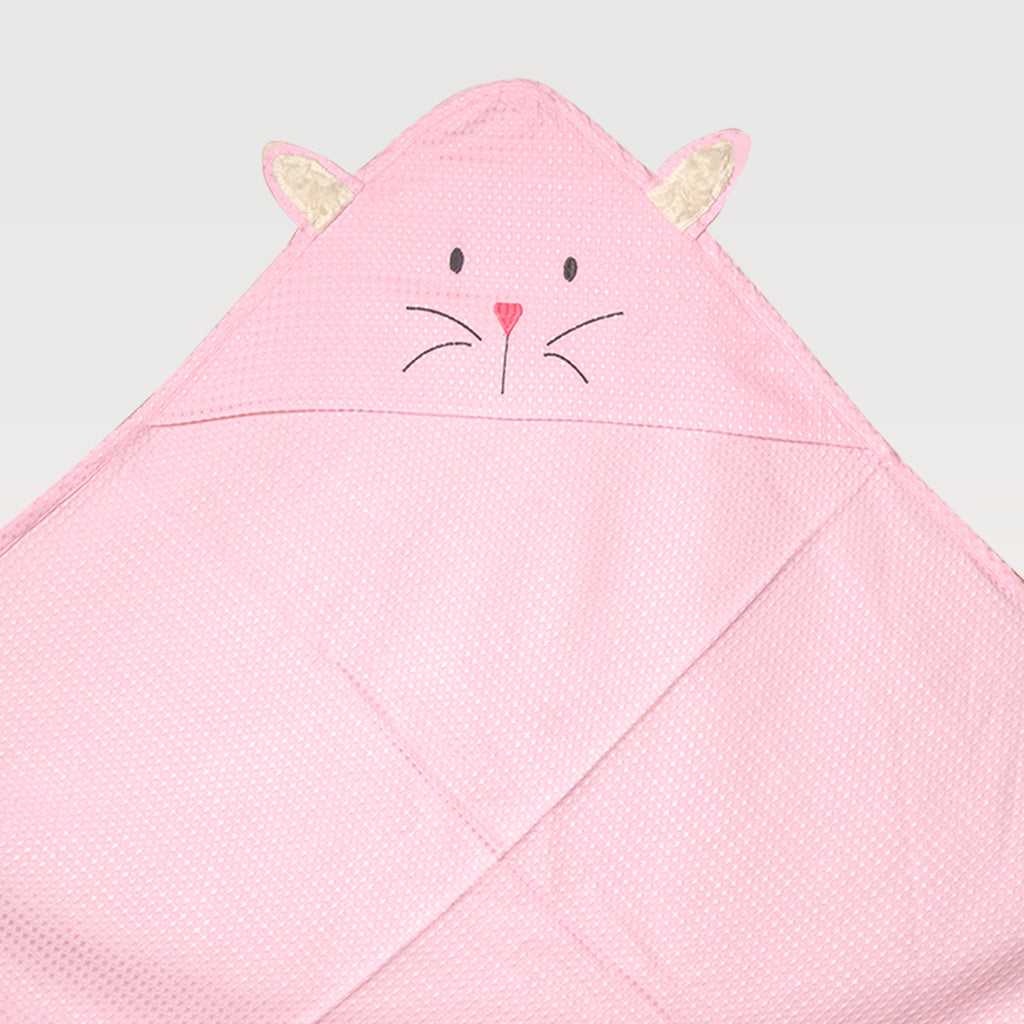 Blush Snug Hooded Towel