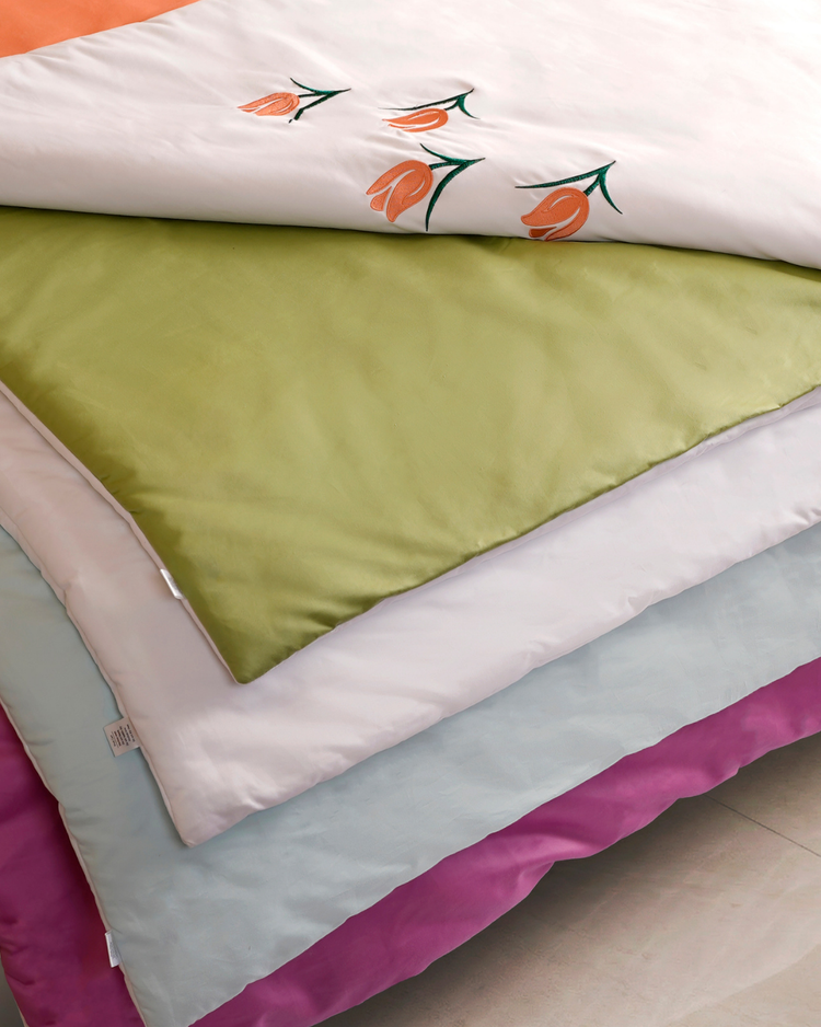 1000 TC COTTON SATEEN Reversible Duvet