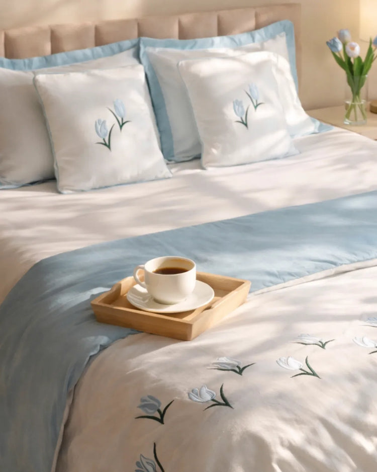 1000 TC COTTON SATEEN Reversible Duvet