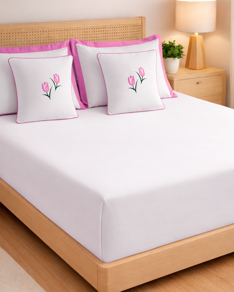 1000 TC COTTON SATEEN Bedsheet Set