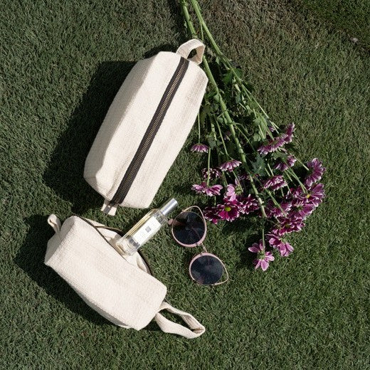 Waffle Cotton Pouch