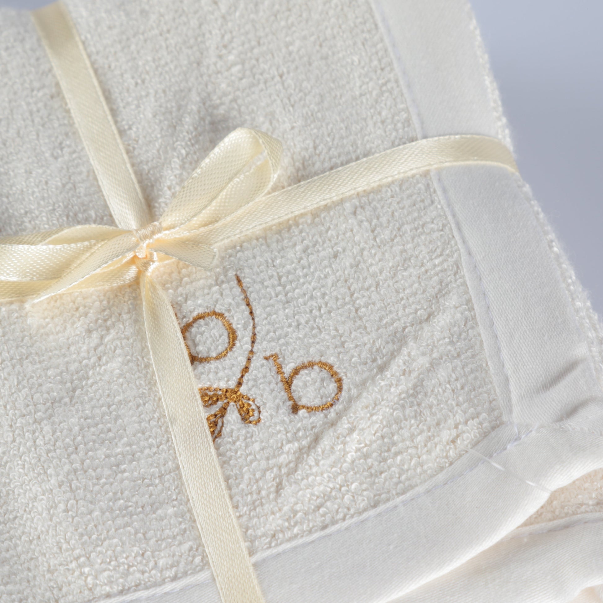 Bamboo Terry Hand Towel Set of 2
