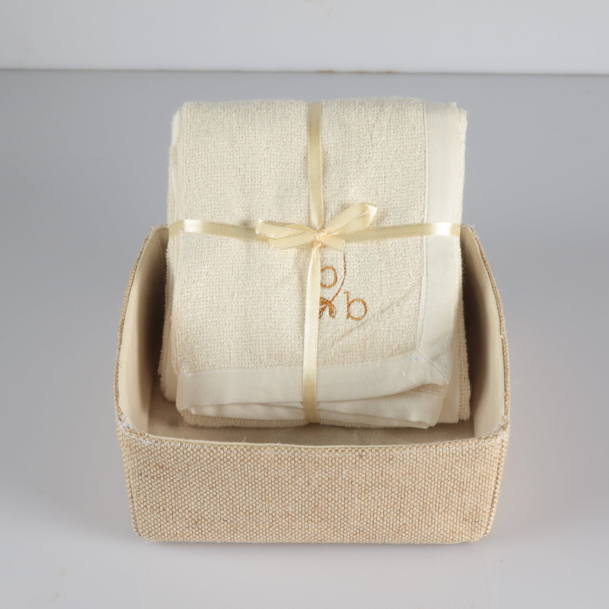 Bamboo Terry Hand Towel Set of 2