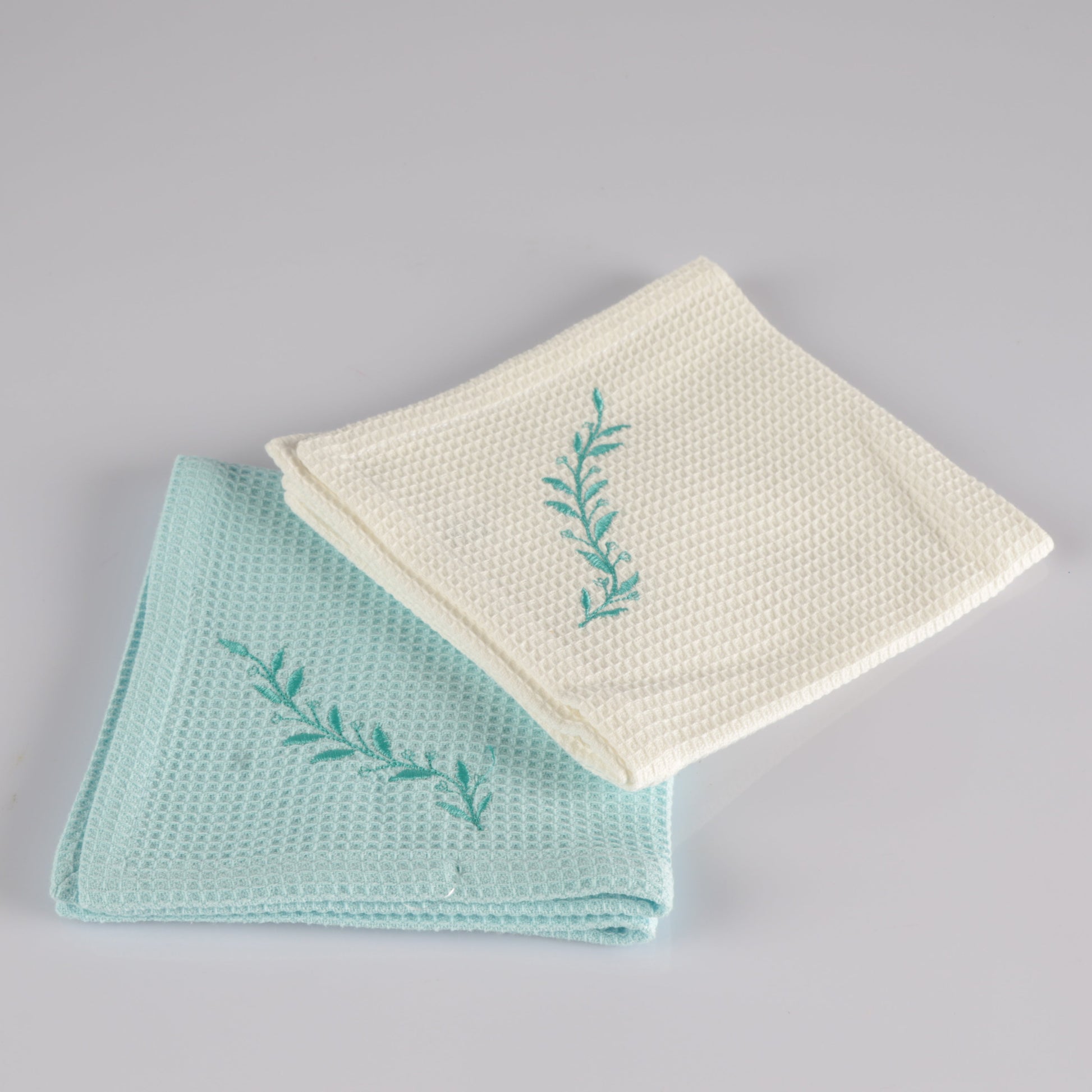 Cotton Waffle Face Towel Set of 5