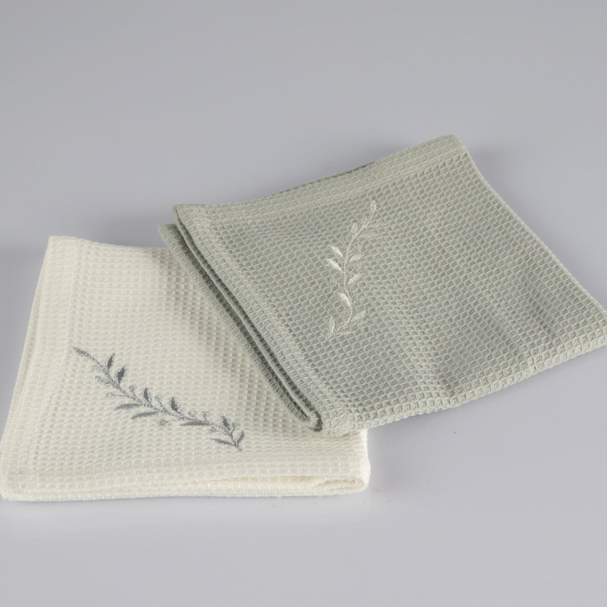 Cotton Waffle Face Towel Set of 5