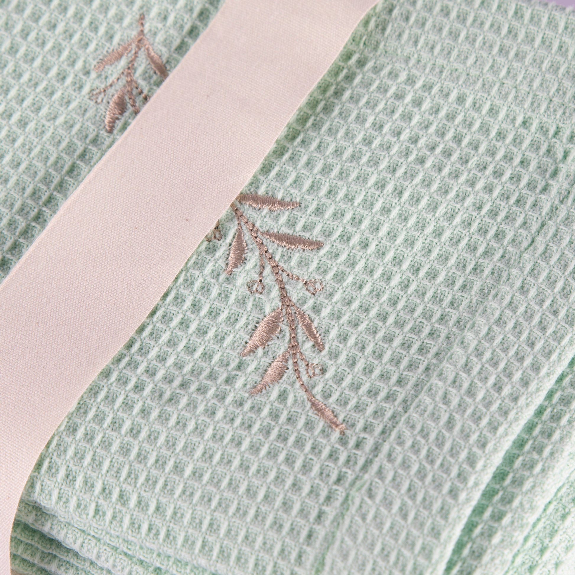 Cotton Waffle Hand Towel Set of 2