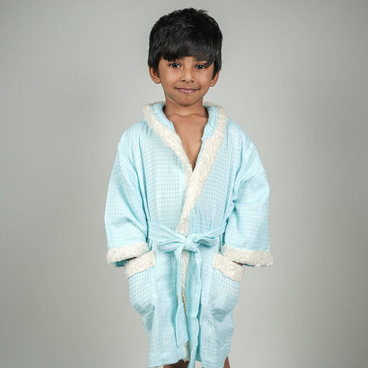 Ocean Breeze Bathrobe | Bamboo