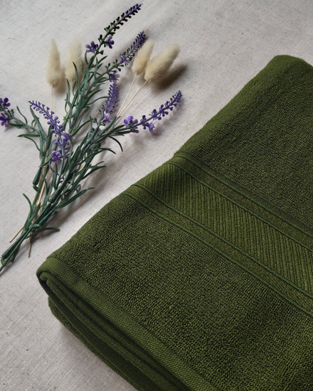 Bamboo terry bath towel