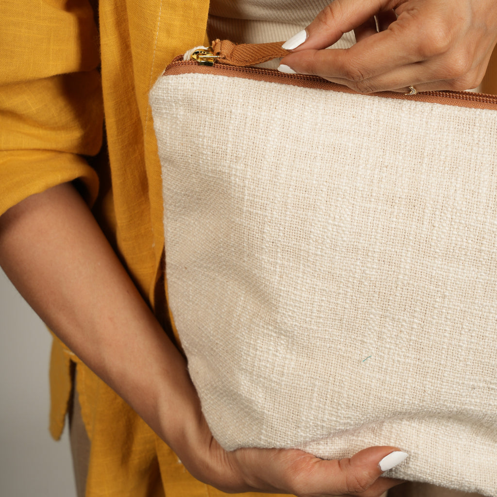 Makeup Pouch | Cotton slub
