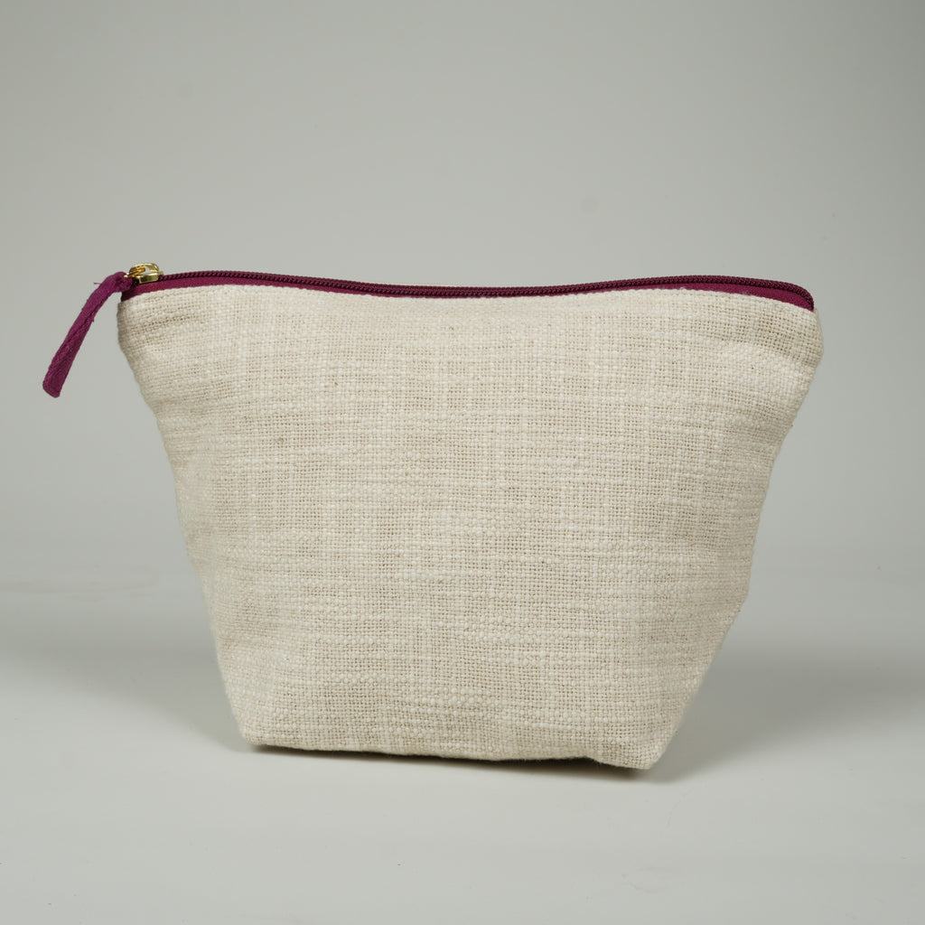 Makeup Pouch | Cotton slub