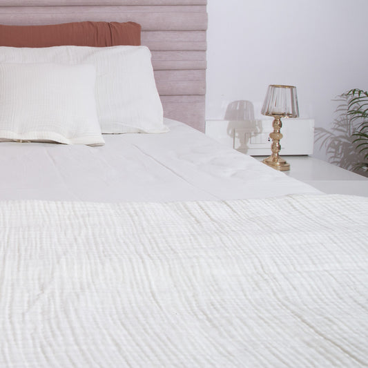 Duvet | Muslin Cotton Sateen | Cannoli Cream