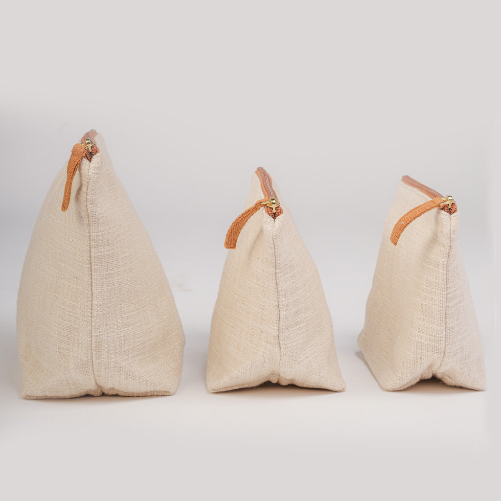 Makeup Pouch | Cotton slub
