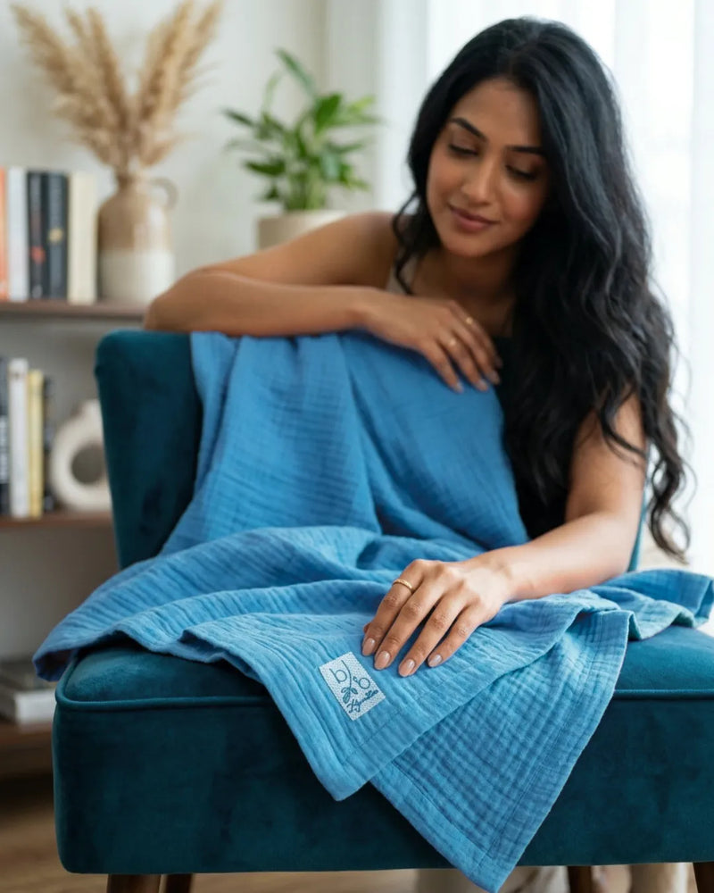 Muslin bath towel