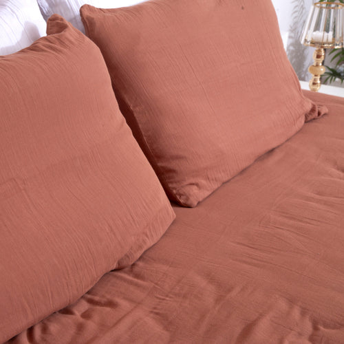 Muslin Bedding Maple Sugar