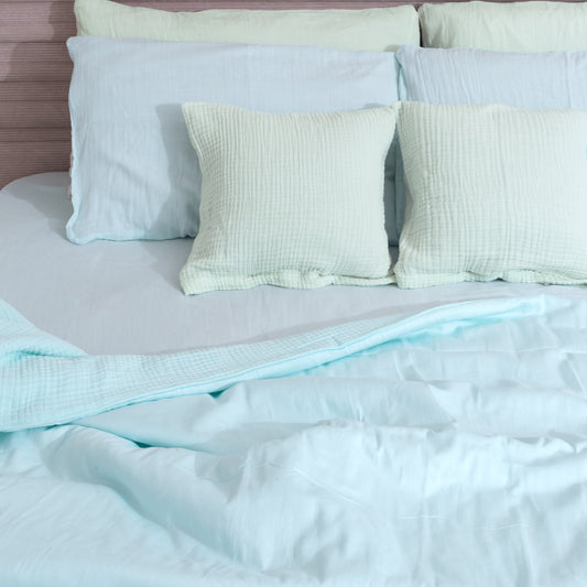 Duvet | Muslin Cotton Sateen | Quite Tide
