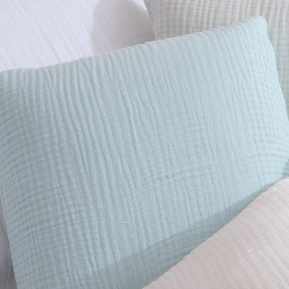 Cushion Cover | Muslin Cotton Sateen | Quite Tide
