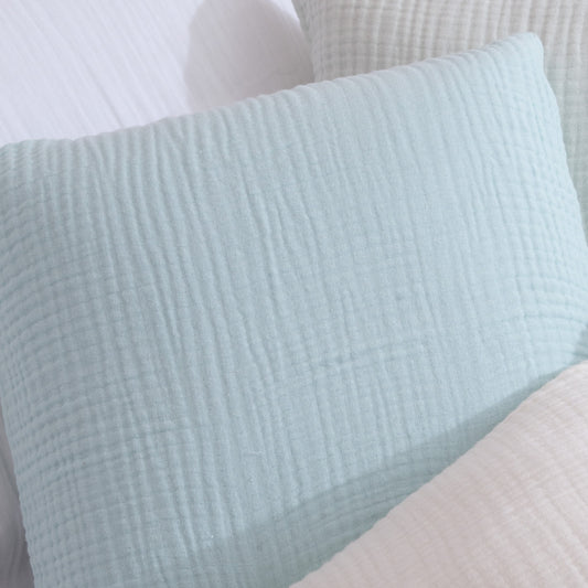 Cushion Cover | Muslin Cotton Sateen | Quite Tide