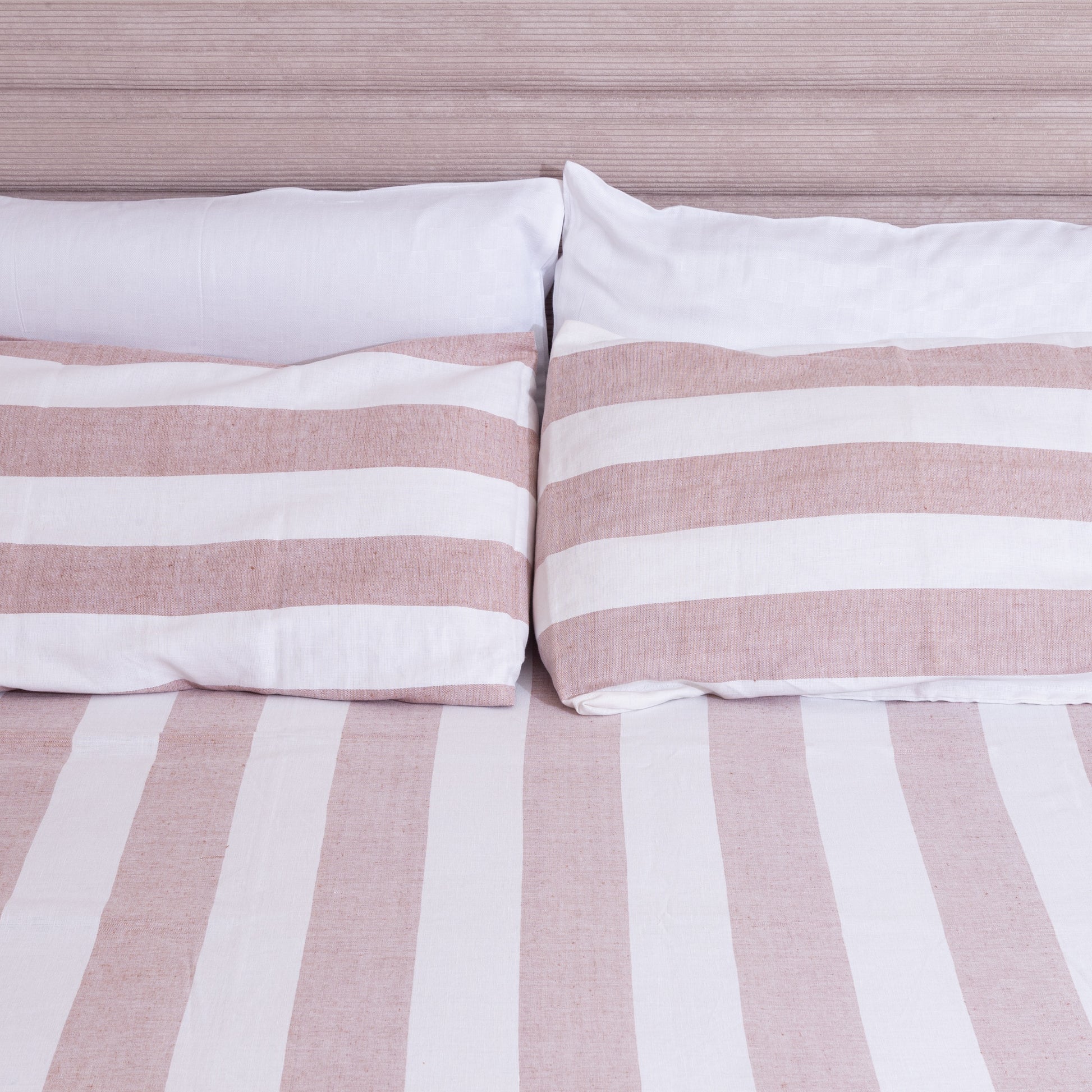 Hemp Bedding | Striped