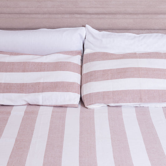 Hemp Bedding | Striped