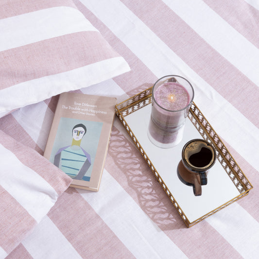 Hemp Bedding | Striped